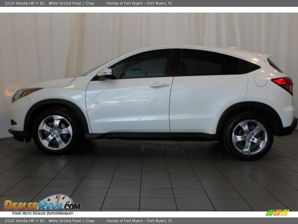 2016 Honda HR-V EX White Orchid Pearl / Gray Photo #4