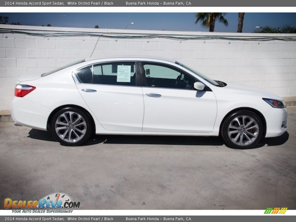 2014 Honda Accord Sport Sedan White Orchid Pearl / Black Photo #10
