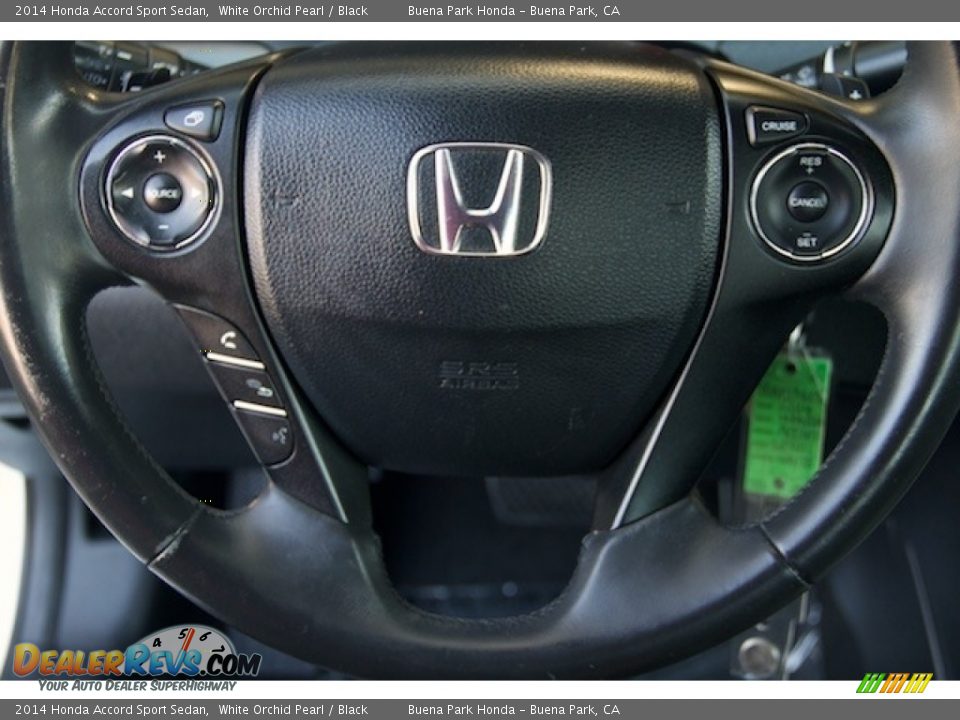 2014 Honda Accord Sport Sedan White Orchid Pearl / Black Photo #11