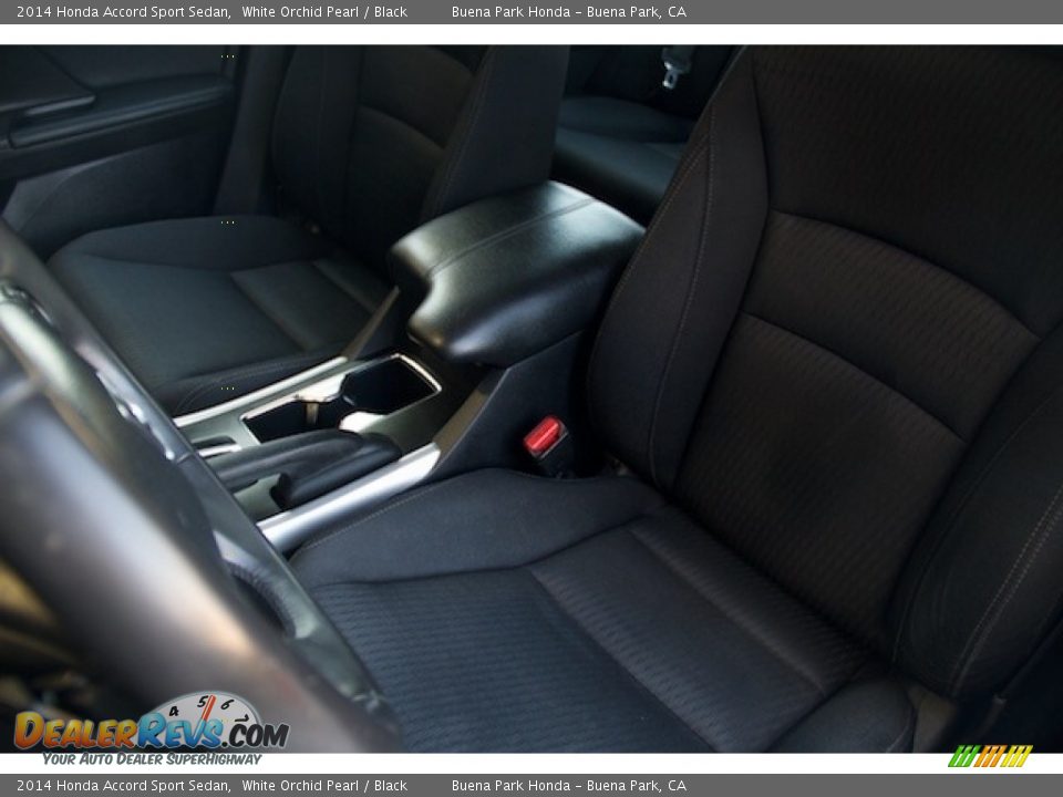 2014 Honda Accord Sport Sedan White Orchid Pearl / Black Photo #12