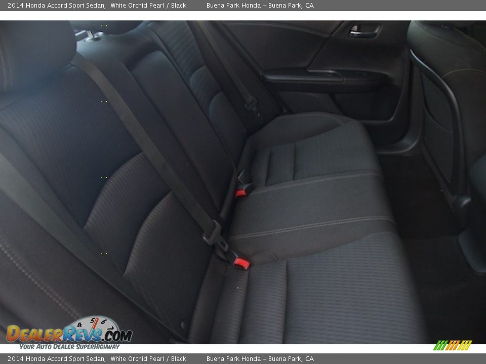 2014 Honda Accord Sport Sedan White Orchid Pearl / Black Photo #14