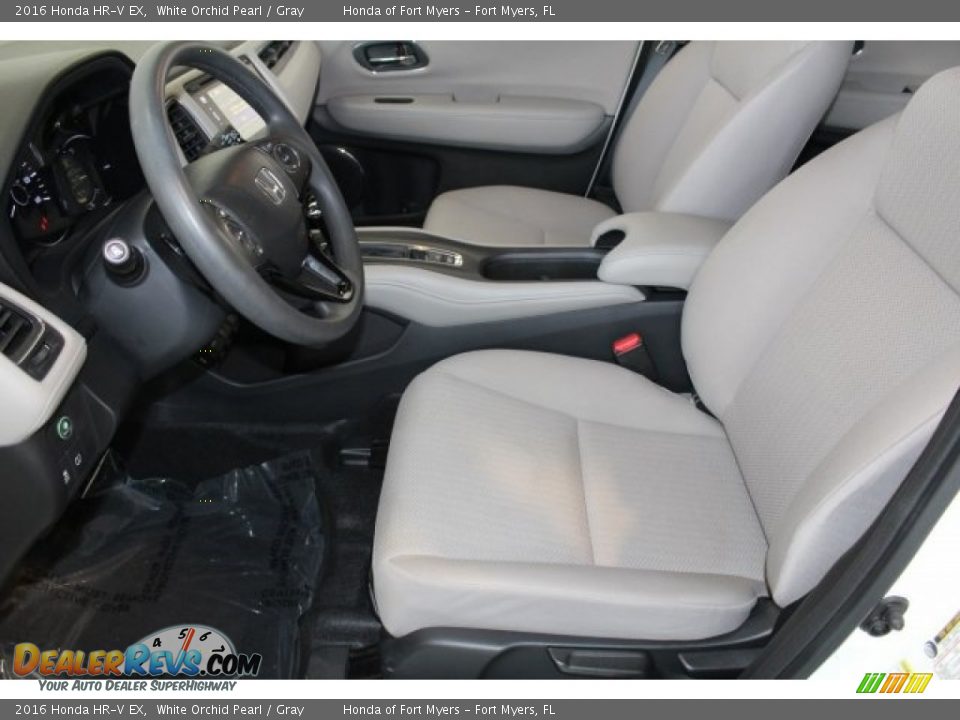 2016 Honda HR-V EX White Orchid Pearl / Gray Photo #11