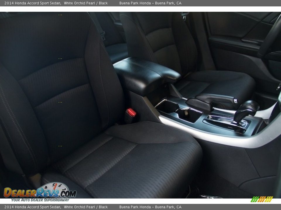 2014 Honda Accord Sport Sedan White Orchid Pearl / Black Photo #17