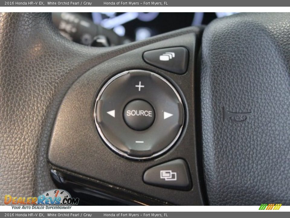 2016 Honda HR-V EX White Orchid Pearl / Gray Photo #13