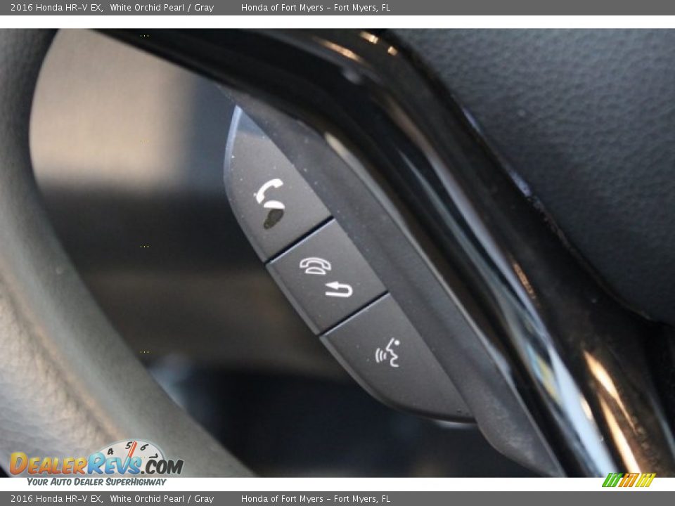 2016 Honda HR-V EX White Orchid Pearl / Gray Photo #14