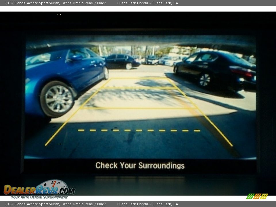 2014 Honda Accord Sport Sedan White Orchid Pearl / Black Photo #19