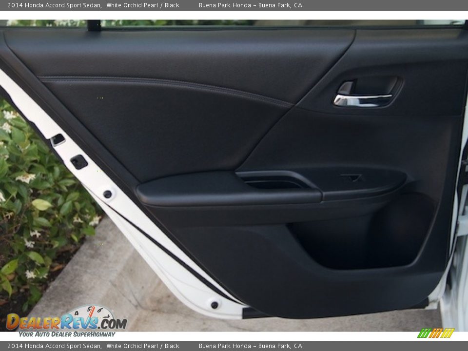 2014 Honda Accord Sport Sedan White Orchid Pearl / Black Photo #22