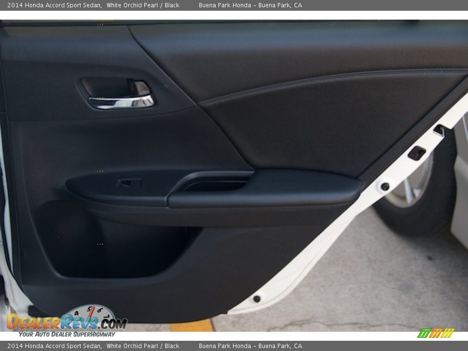 2014 Honda Accord Sport Sedan White Orchid Pearl / Black Photo #23