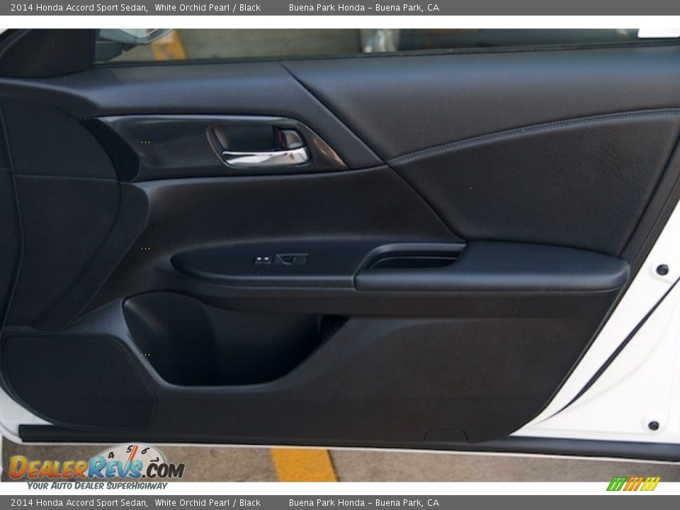 2014 Honda Accord Sport Sedan White Orchid Pearl / Black Photo #24