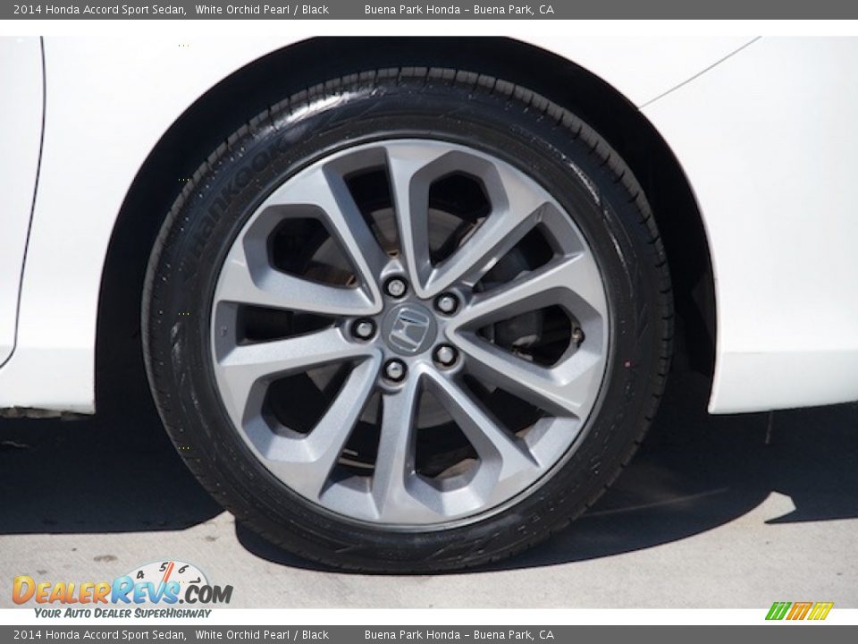 2014 Honda Accord Sport Sedan White Orchid Pearl / Black Photo #29