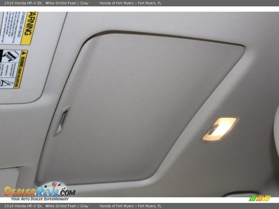 2016 Honda HR-V EX White Orchid Pearl / Gray Photo #26