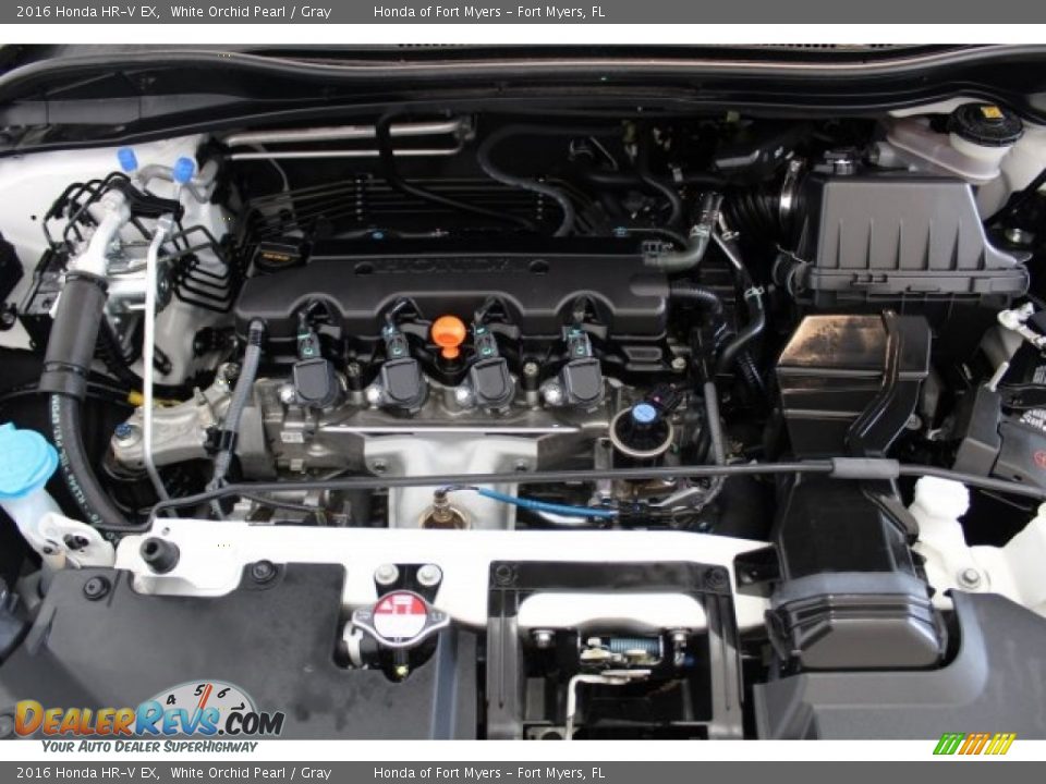 2016 Honda HR-V EX White Orchid Pearl / Gray Photo #34