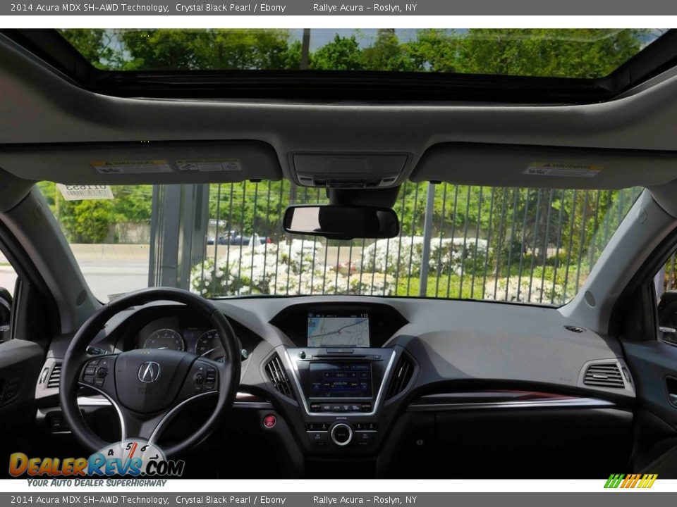 2014 Acura MDX SH-AWD Technology Crystal Black Pearl / Ebony Photo #10