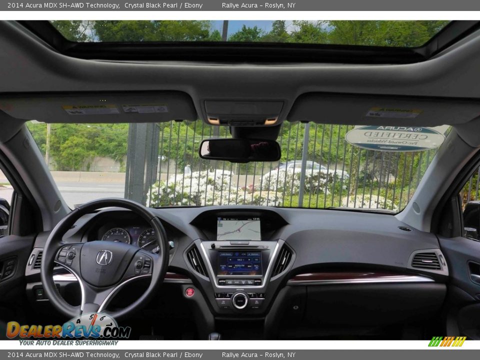 2014 Acura MDX SH-AWD Technology Crystal Black Pearl / Ebony Photo #11