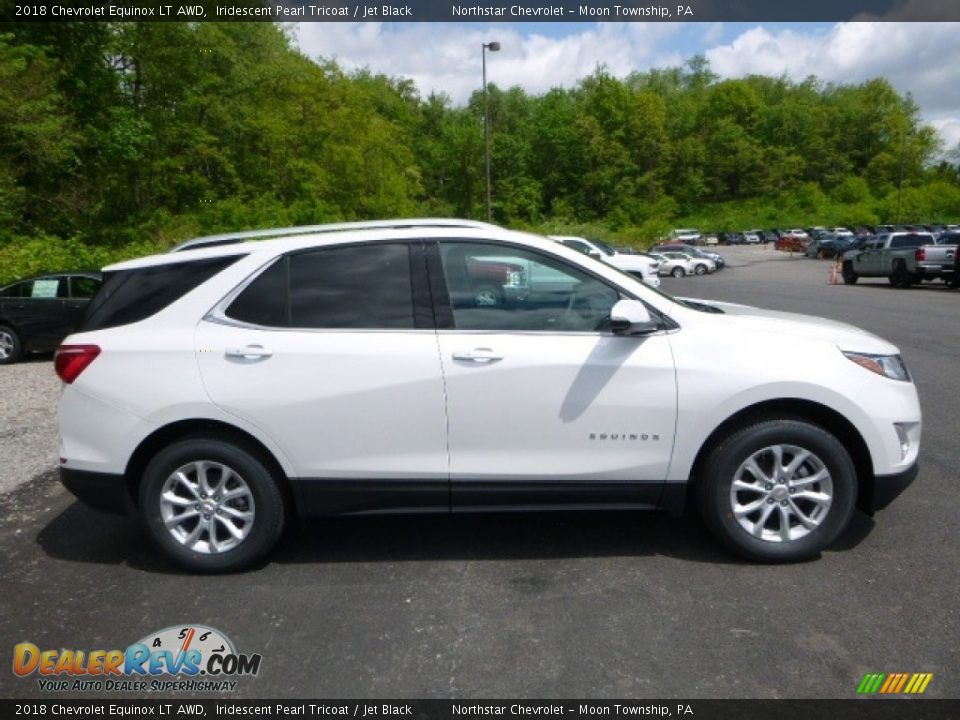 2018 Chevrolet Equinox LT AWD Iridescent Pearl Tricoat / Jet Black Photo #6