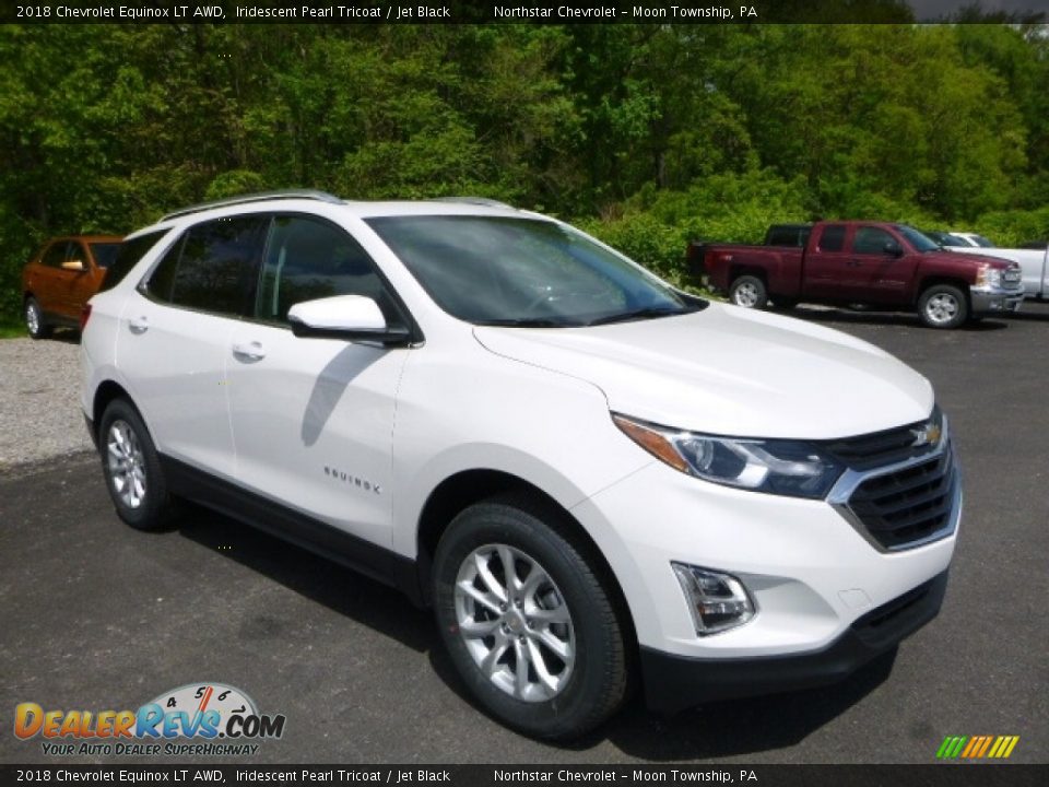 2018 Chevrolet Equinox LT AWD Iridescent Pearl Tricoat / Jet Black Photo #7