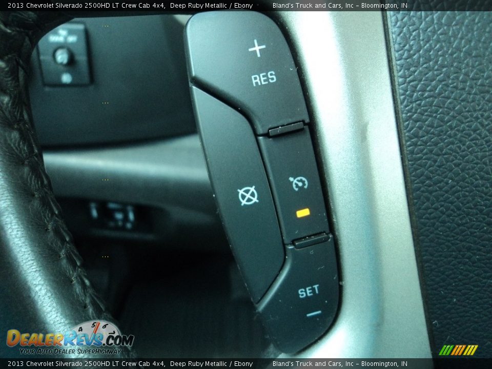 2013 Chevrolet Silverado 2500HD LT Crew Cab 4x4 Deep Ruby Metallic / Ebony Photo #18