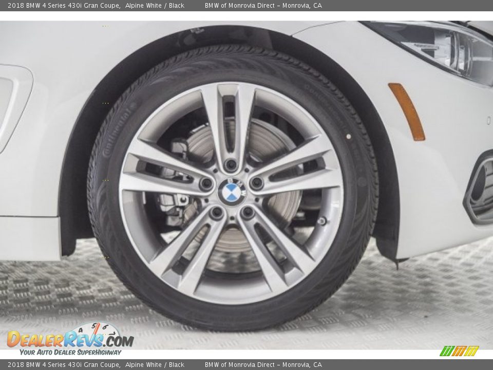 2018 BMW 4 Series 430i Gran Coupe Alpine White / Black Photo #7