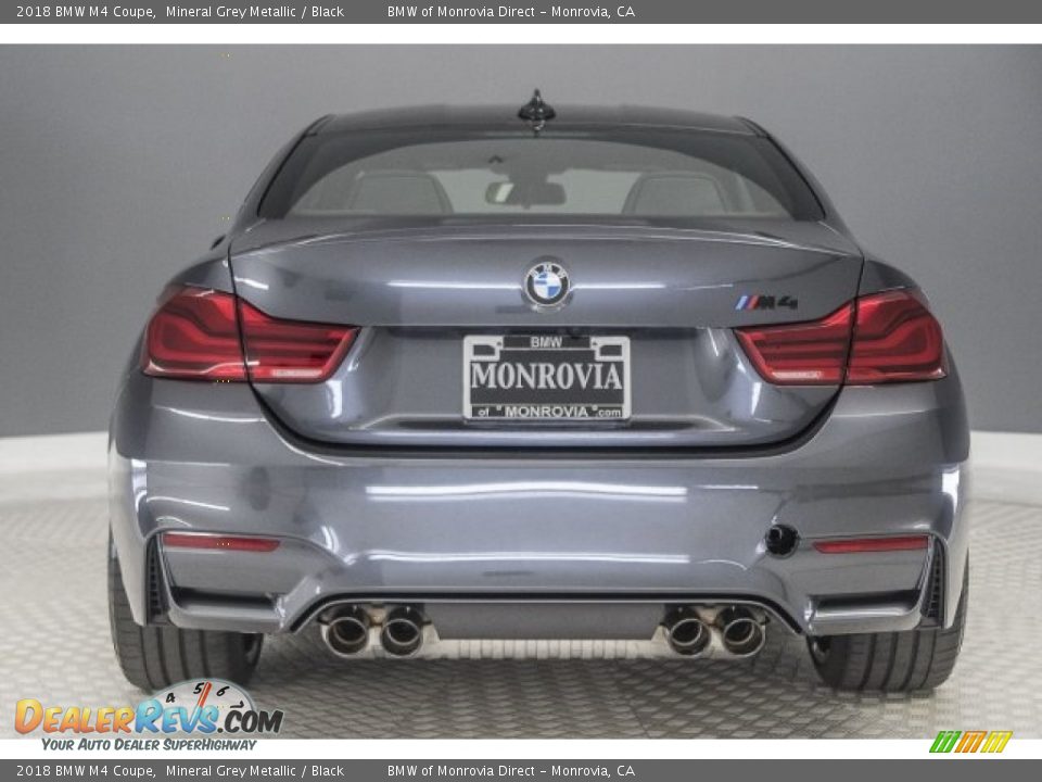 2018 BMW M4 Coupe Mineral Grey Metallic / Black Photo #4