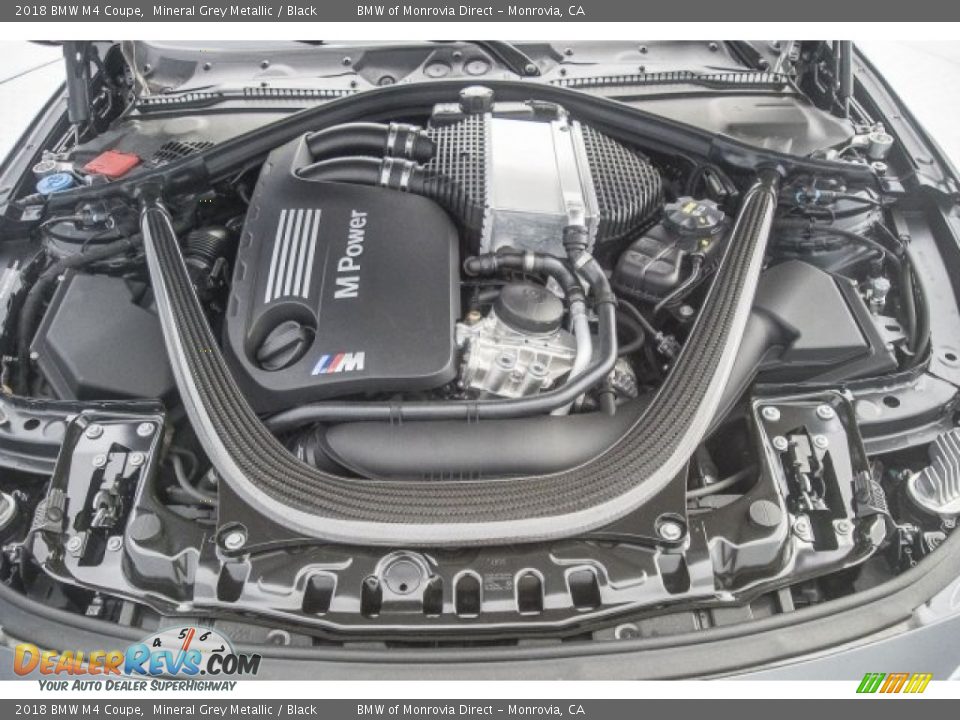 2018 BMW M4 Coupe 3.0 Liter M TwinPower Turbocharged DOHC 24-Valve VVT Inline 6 Cylinder Engine Photo #8