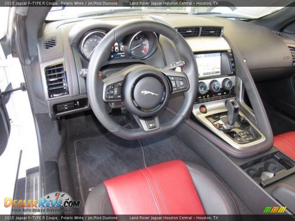 Dashboard of 2015 Jaguar F-TYPE R Coupe Photo #4