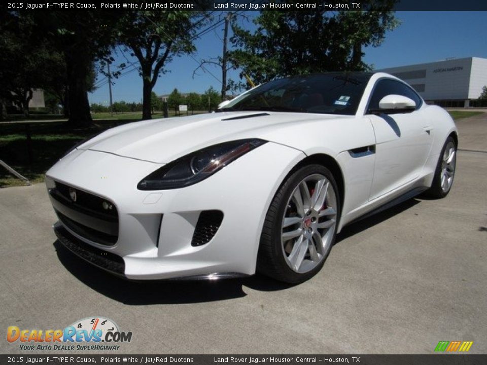 Front 3/4 View of 2015 Jaguar F-TYPE R Coupe Photo #10
