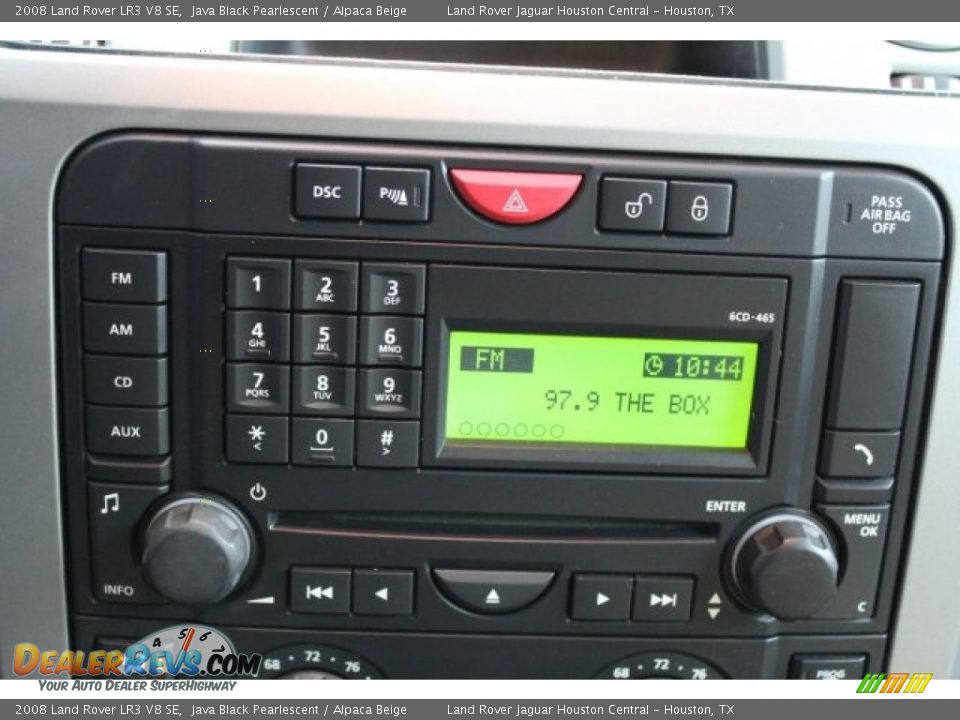 2008 Land Rover LR3 V8 SE Java Black Pearlescent / Alpaca Beige Photo #20