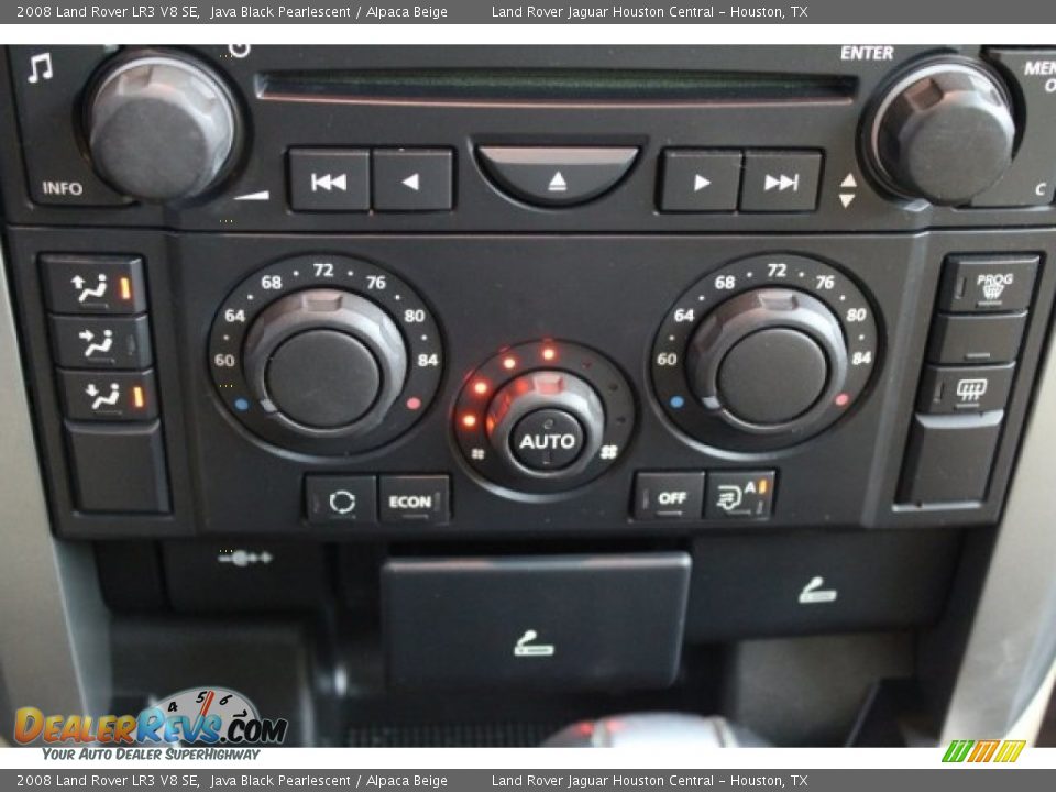 2008 Land Rover LR3 V8 SE Java Black Pearlescent / Alpaca Beige Photo #21