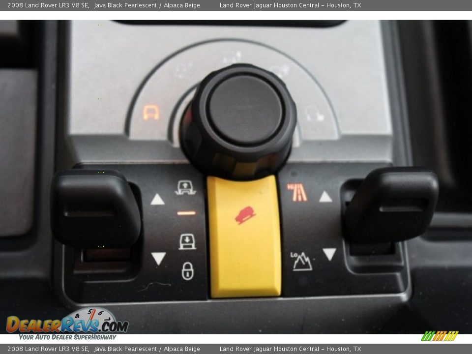 2008 Land Rover LR3 V8 SE Java Black Pearlescent / Alpaca Beige Photo #22