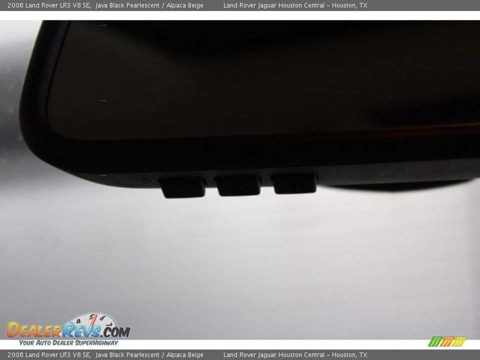 2008 Land Rover LR3 V8 SE Java Black Pearlescent / Alpaca Beige Photo #24