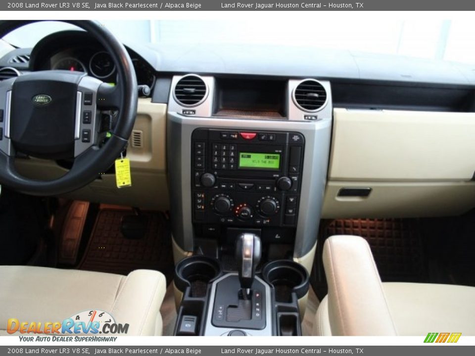 2008 Land Rover LR3 V8 SE Java Black Pearlescent / Alpaca Beige Photo #32