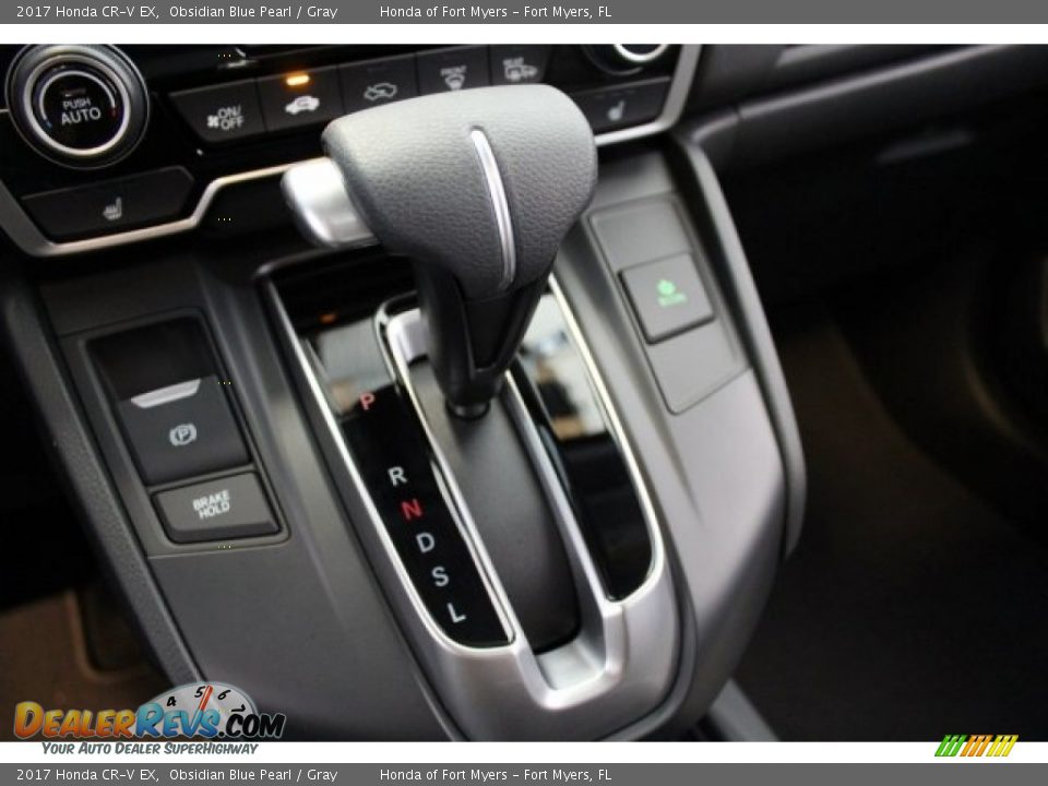 2017 Honda CR-V EX Obsidian Blue Pearl / Gray Photo #19
