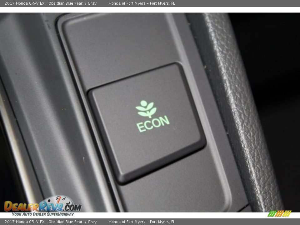 2017 Honda CR-V EX Obsidian Blue Pearl / Gray Photo #20