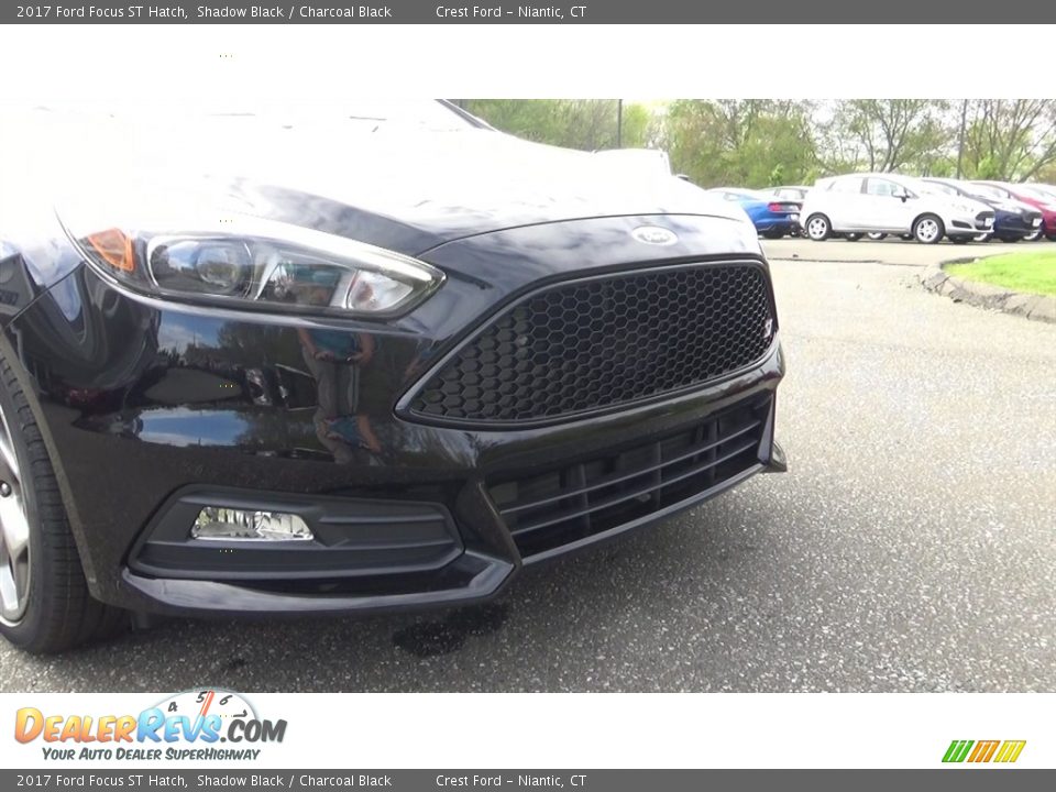 2017 Ford Focus ST Hatch Shadow Black / Charcoal Black Photo #29