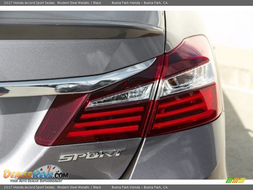 2017 Honda Accord Sport Sedan Modern Steel Metallic / Black Photo #4