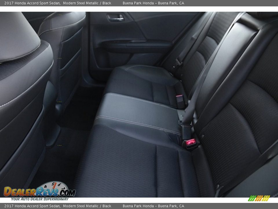 2017 Honda Accord Sport Sedan Modern Steel Metallic / Black Photo #11