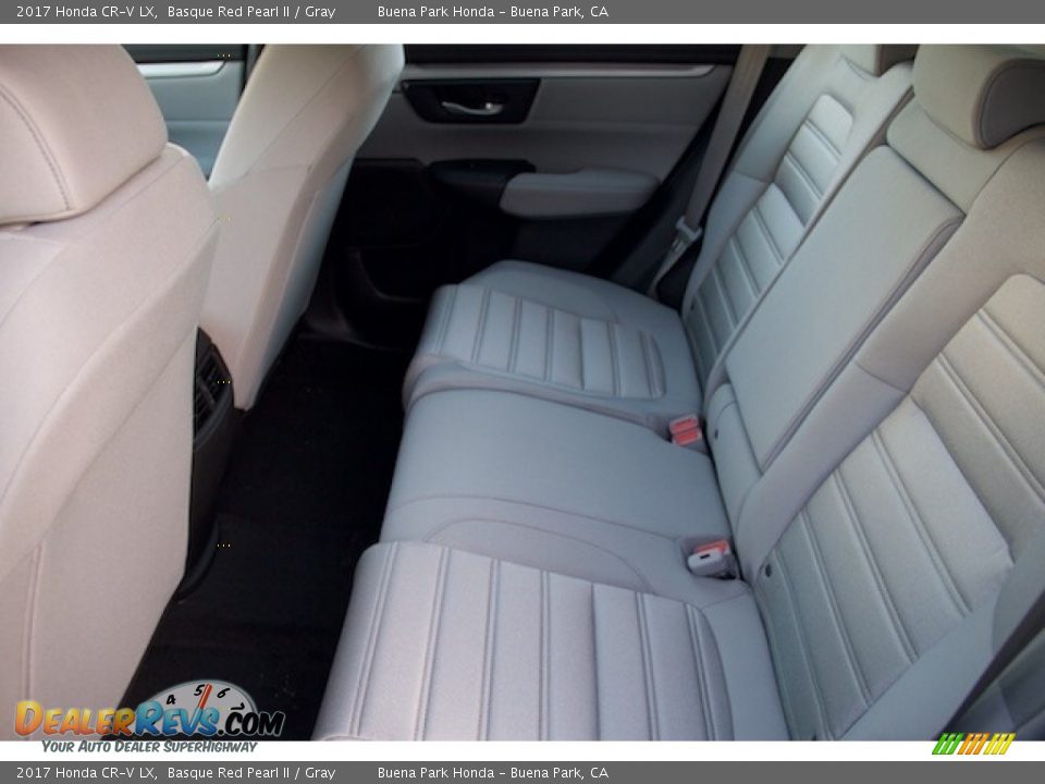 2017 Honda CR-V LX Basque Red Pearl II / Gray Photo #11