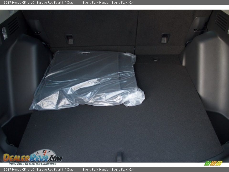 2017 Honda CR-V LX Basque Red Pearl II / Gray Photo #14