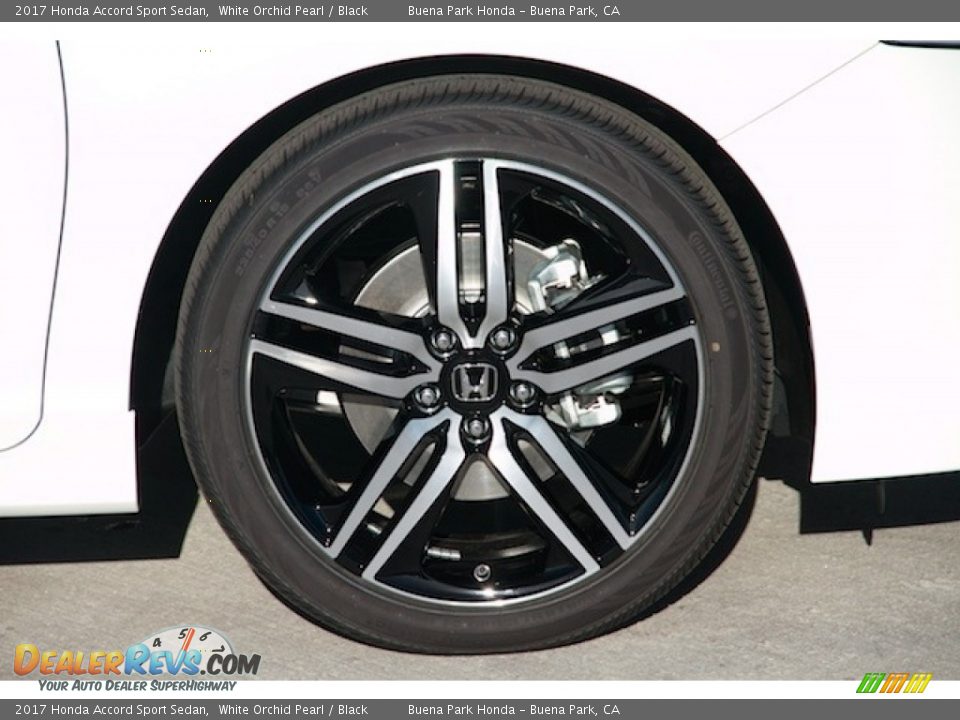 2017 Honda Accord Sport Sedan White Orchid Pearl / Black Photo #5