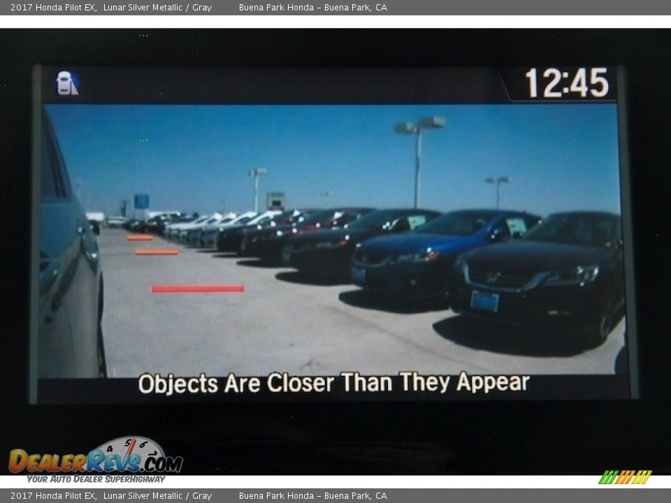 2017 Honda Pilot EX Lunar Silver Metallic / Gray Photo #7