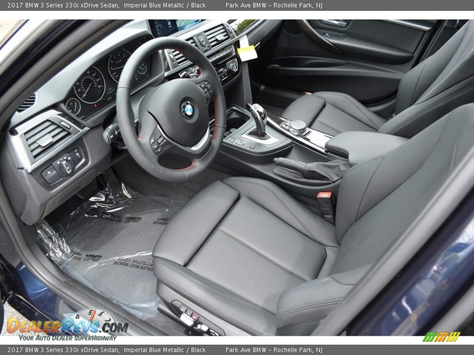 2017 BMW 3 Series 330i xDrive Sedan Imperial Blue Metallic / Black Photo #10
