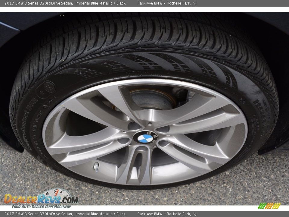 2017 BMW 3 Series 330i xDrive Sedan Imperial Blue Metallic / Black Photo #33