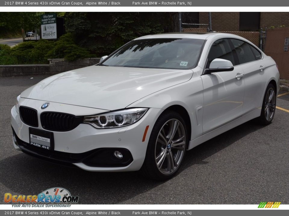 2017 BMW 4 Series 430i xDrive Gran Coupe Alpine White / Black Photo #6
