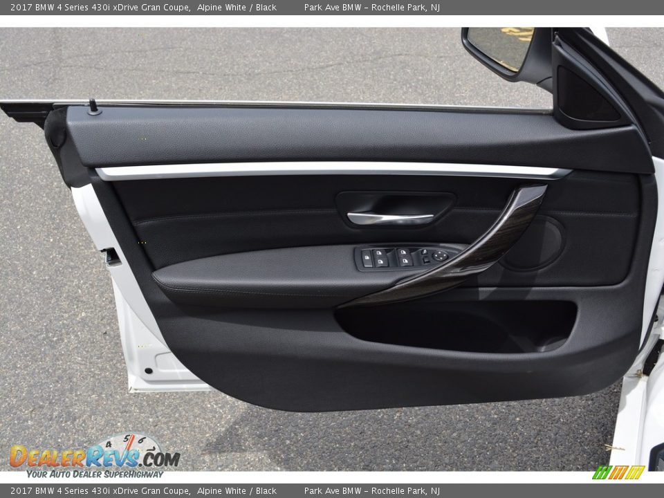 2017 BMW 4 Series 430i xDrive Gran Coupe Alpine White / Black Photo #8