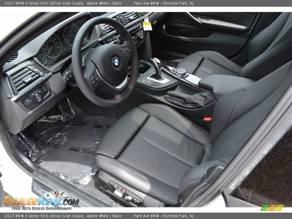 2017 BMW 4 Series 430i xDrive Gran Coupe Alpine White / Black Photo #10