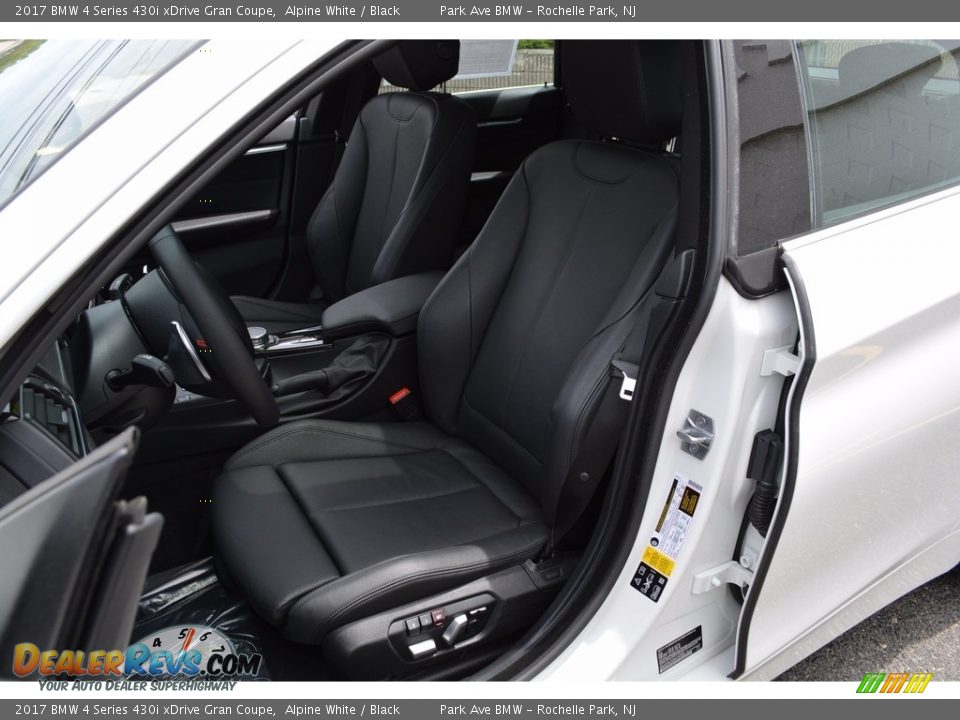 2017 BMW 4 Series 430i xDrive Gran Coupe Alpine White / Black Photo #13