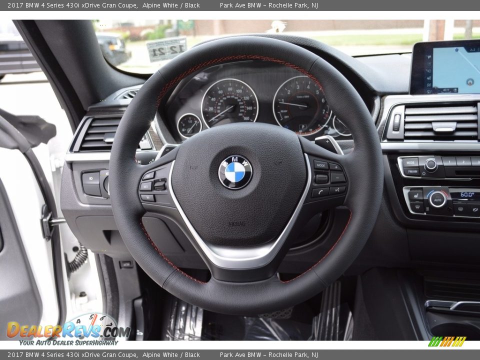 2017 BMW 4 Series 430i xDrive Gran Coupe Alpine White / Black Photo #18