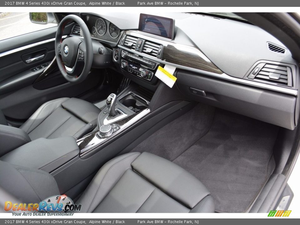 2017 BMW 4 Series 430i xDrive Gran Coupe Alpine White / Black Photo #27