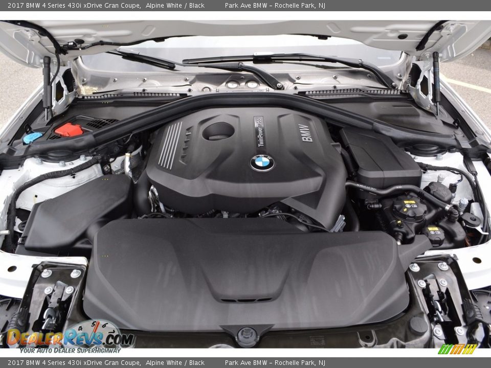 2017 BMW 4 Series 430i xDrive Gran Coupe Alpine White / Black Photo #30