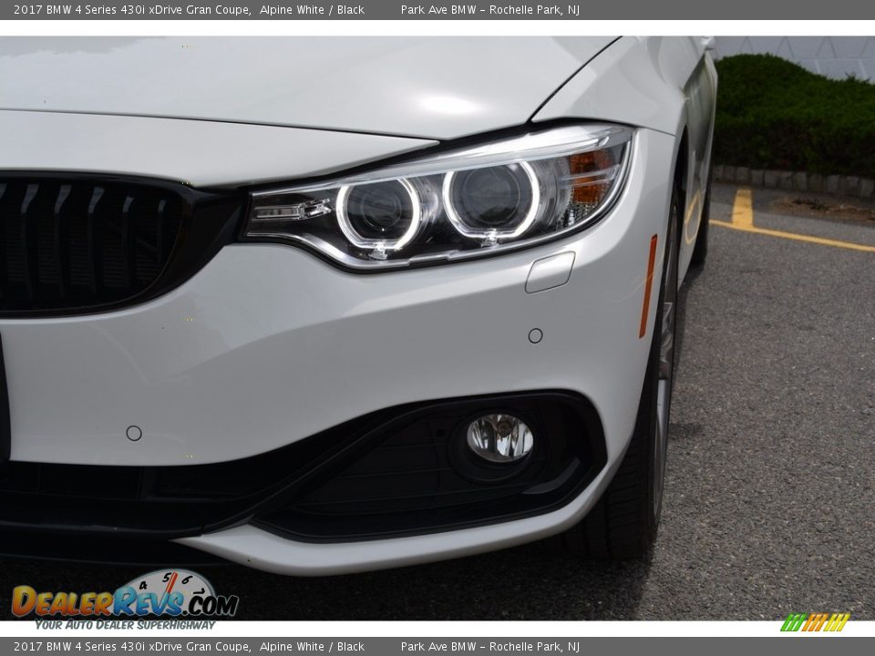 2017 BMW 4 Series 430i xDrive Gran Coupe Alpine White / Black Photo #31